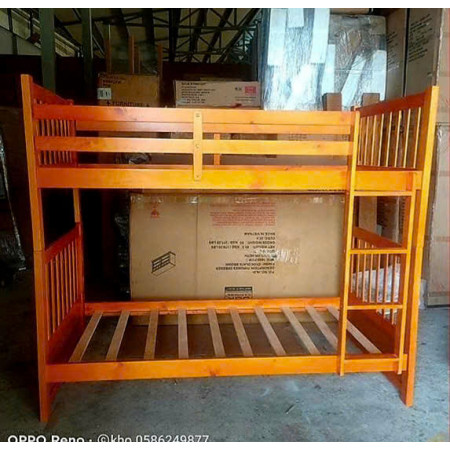 B012 - Oak : Giường 2 Tầng , 2 Hộc Tủ - Trên 1m / Dưới 1m